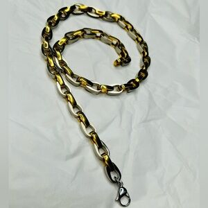 Chunky 24” Gold /Silver Necklace